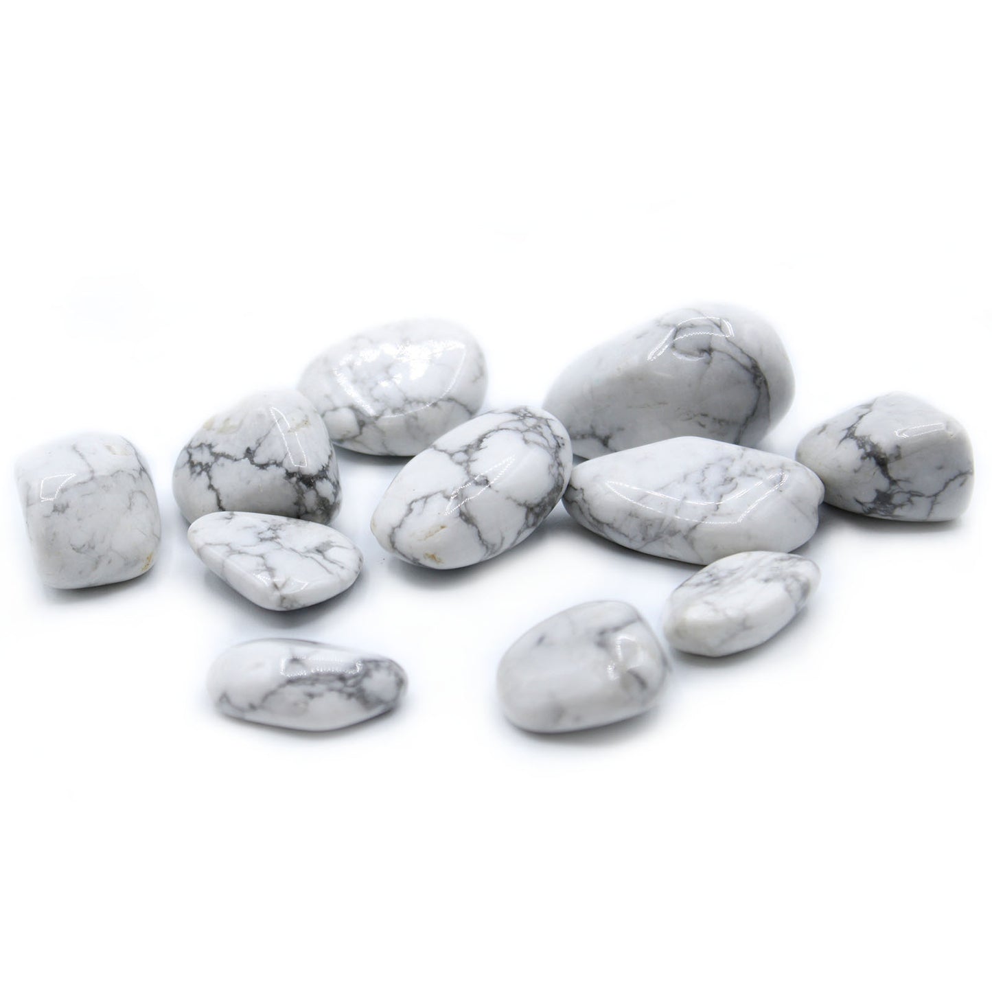 White Howlite Crystal Gemstone