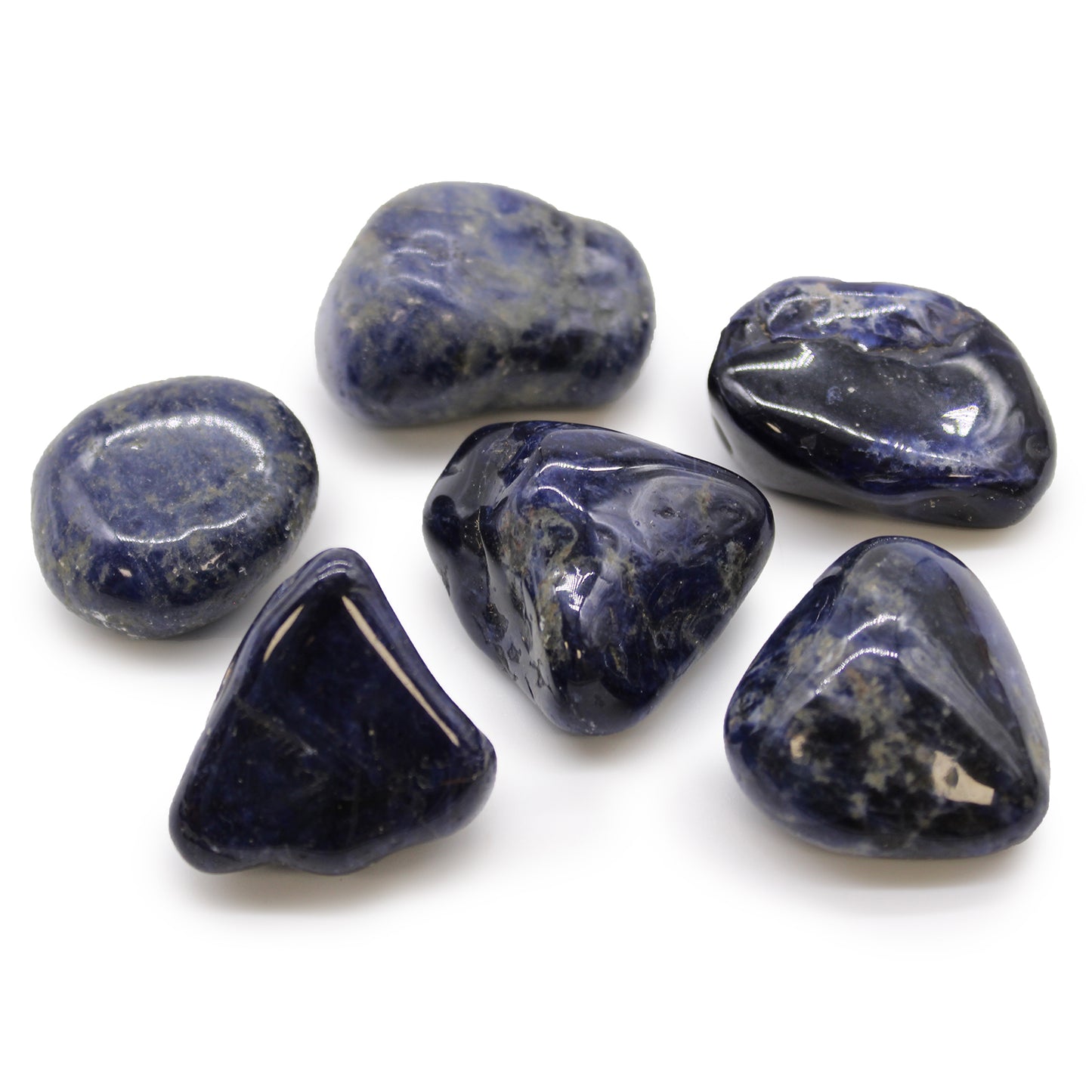 Pue Blue Sodalite Crystal Gemstone