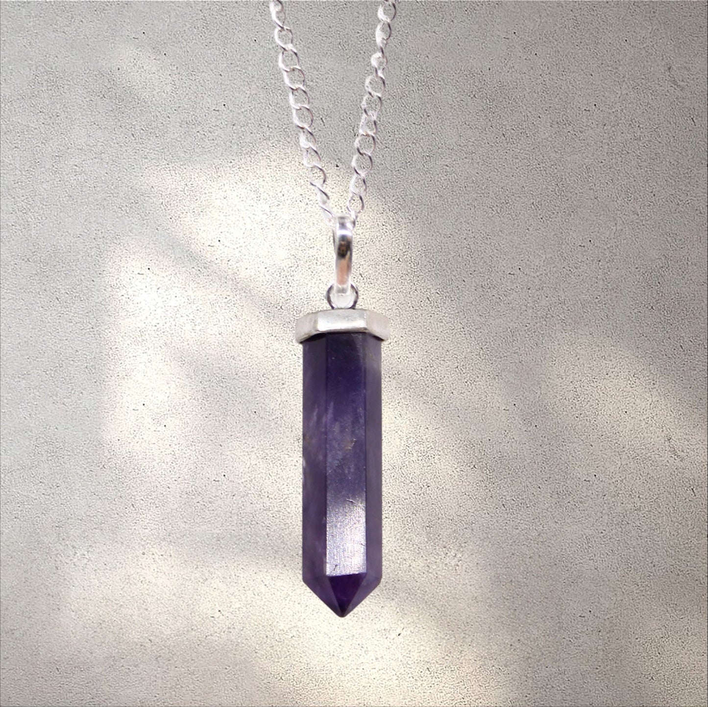 Crystal Pendent - Amethyst