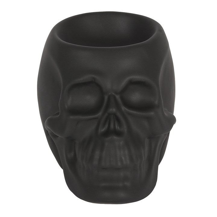 Black Skull Wax Oil Burner