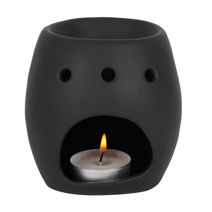 Black Skull Wax Oil Burner