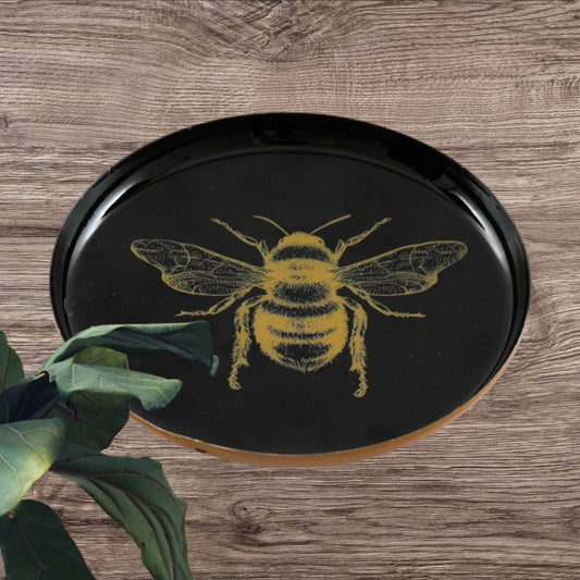 Metal Buzzy Bee Tray