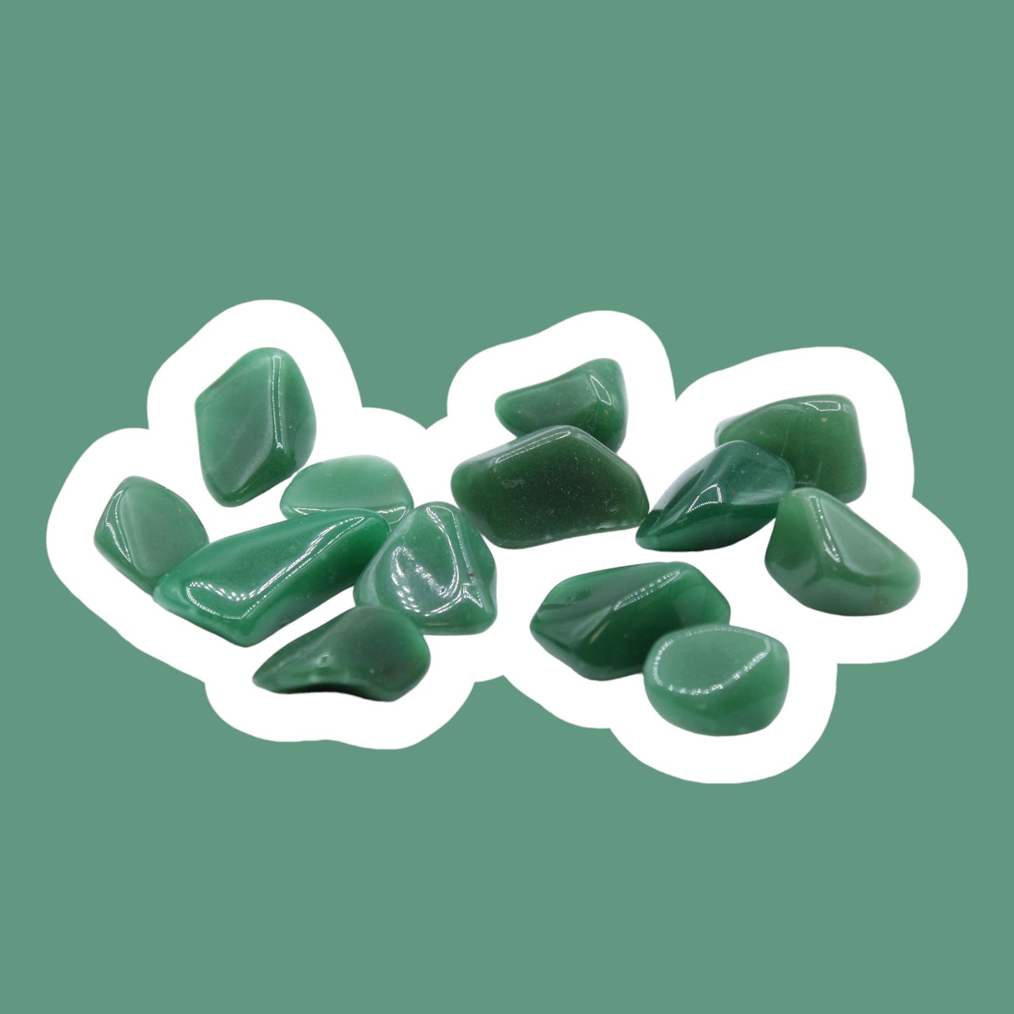 Green Quartz Crystal Gemstone