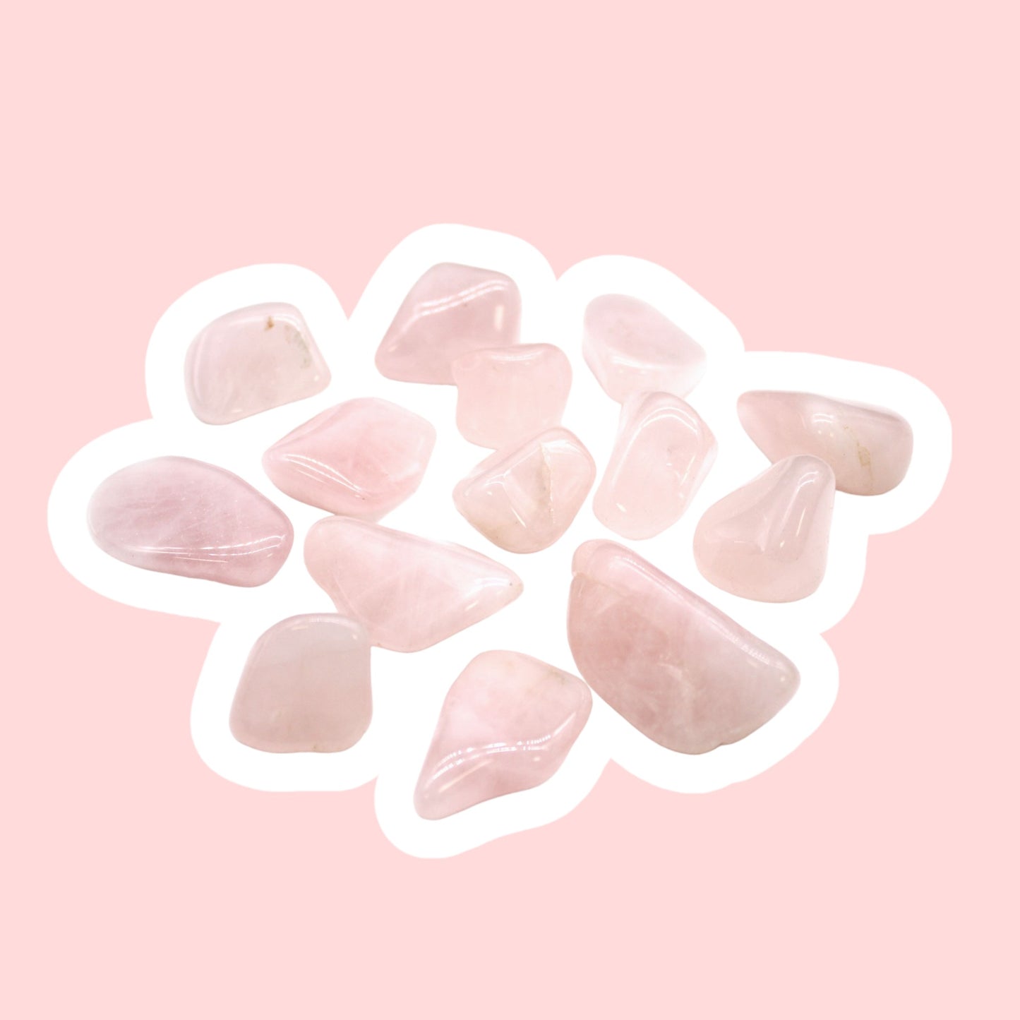 Rose Quartz Crystal Gemstone