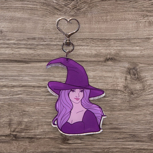 Witchy Vibes Recycled Keyring